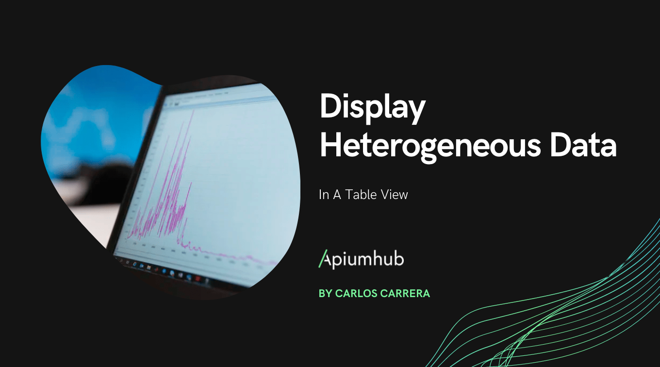 Display Heterogeneous Data