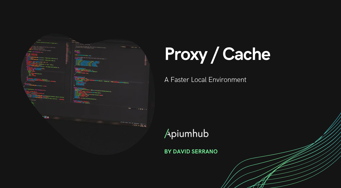 Proxy / Cache: A faster local environment