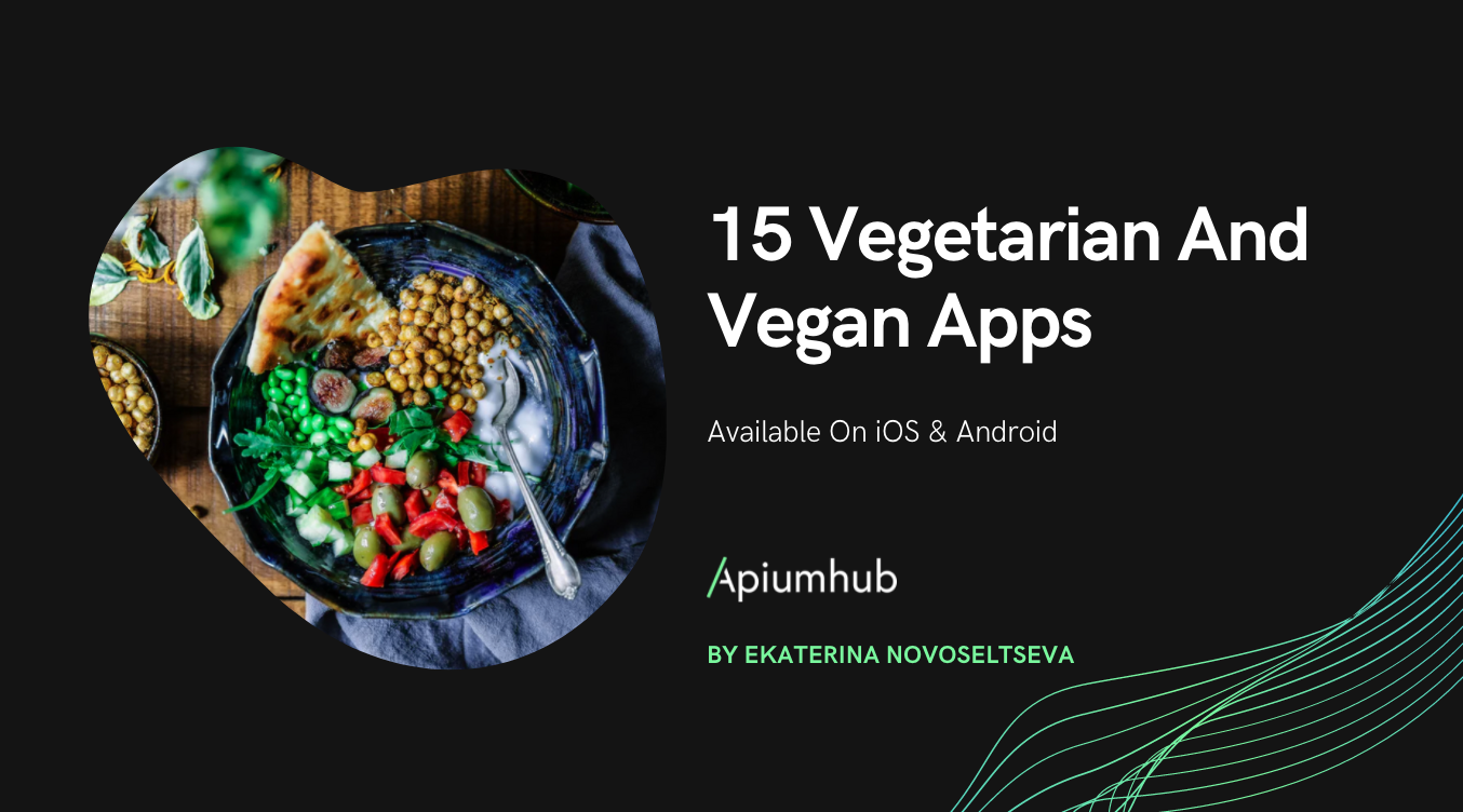 Vegetarian and Vegan Apps available on iOS and Android