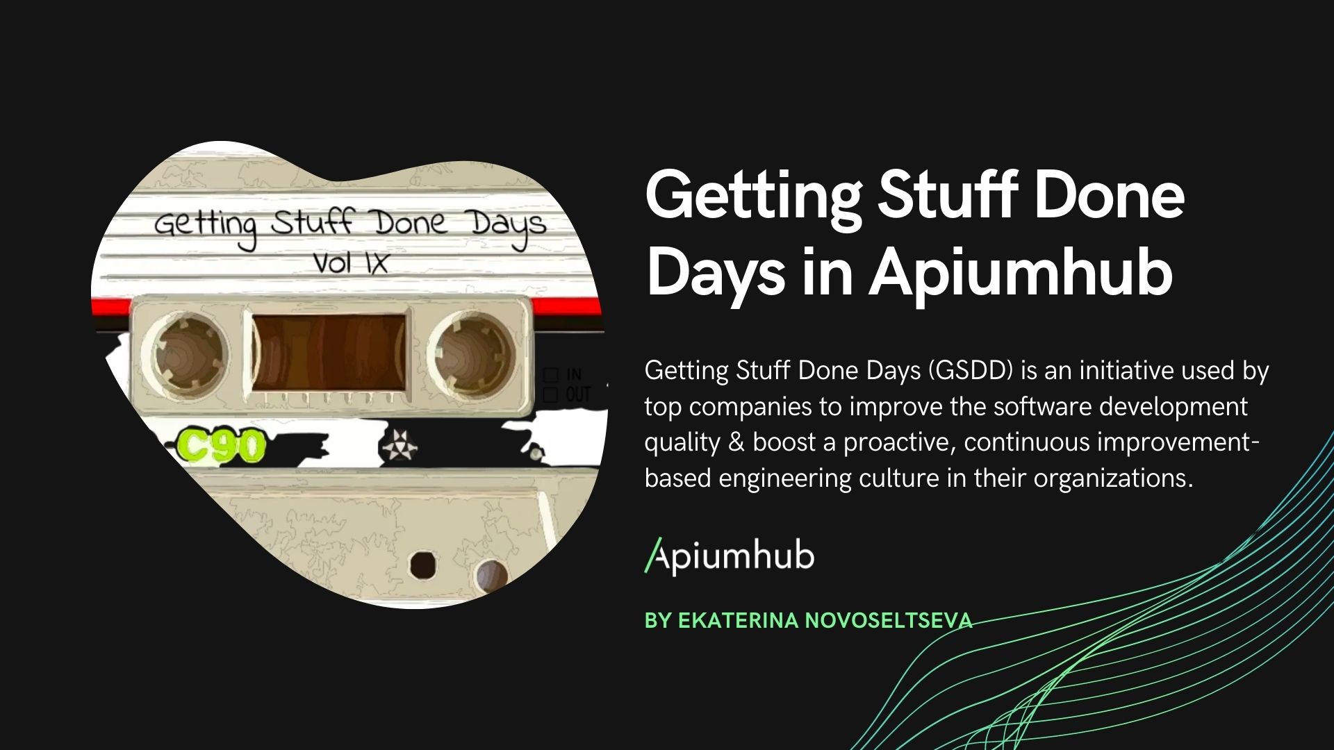 Getting Stuff Done Days in Apiumhub: R&D in software development