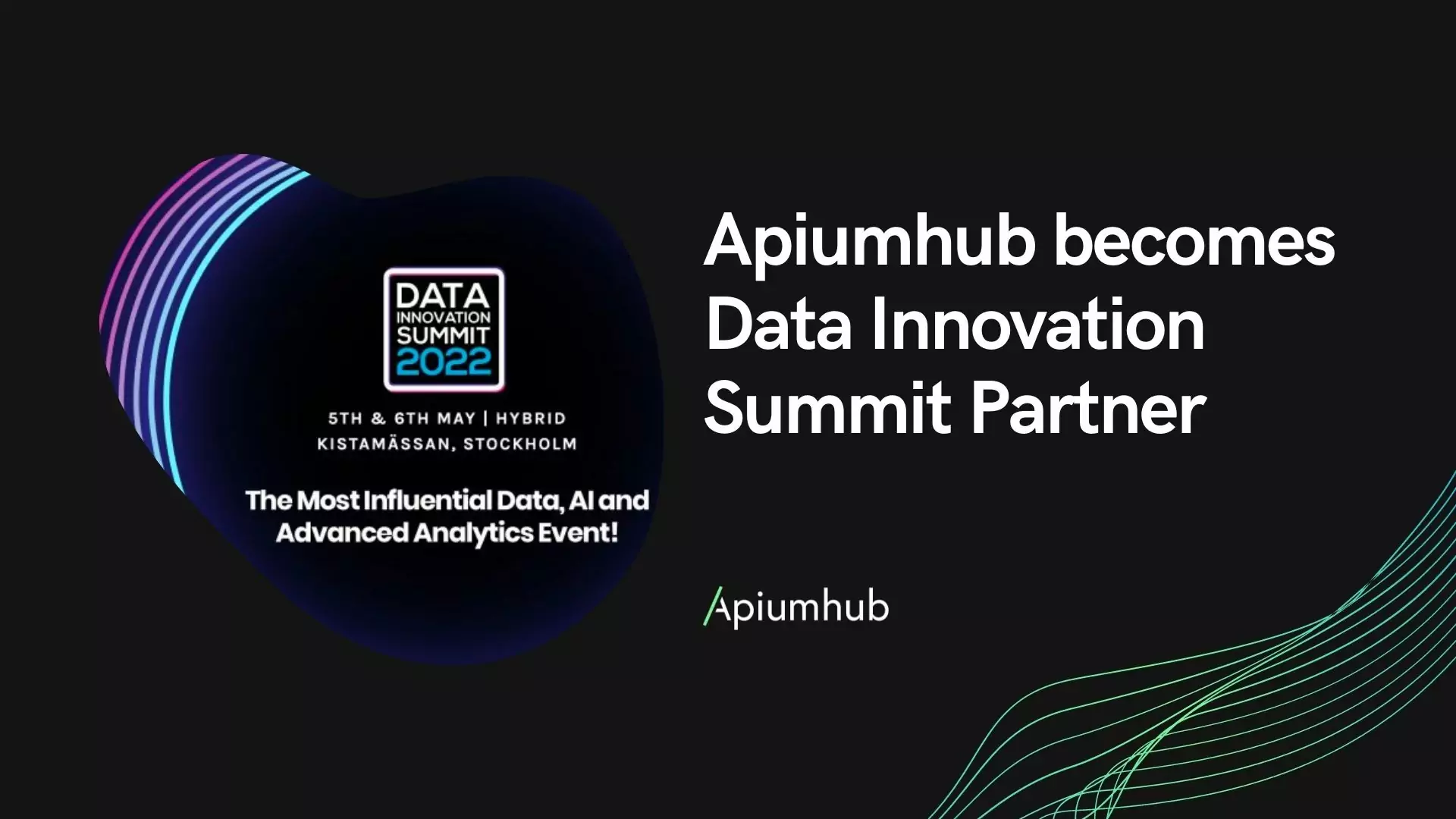 Apiumhub becomes Data Innovation Summit Partner