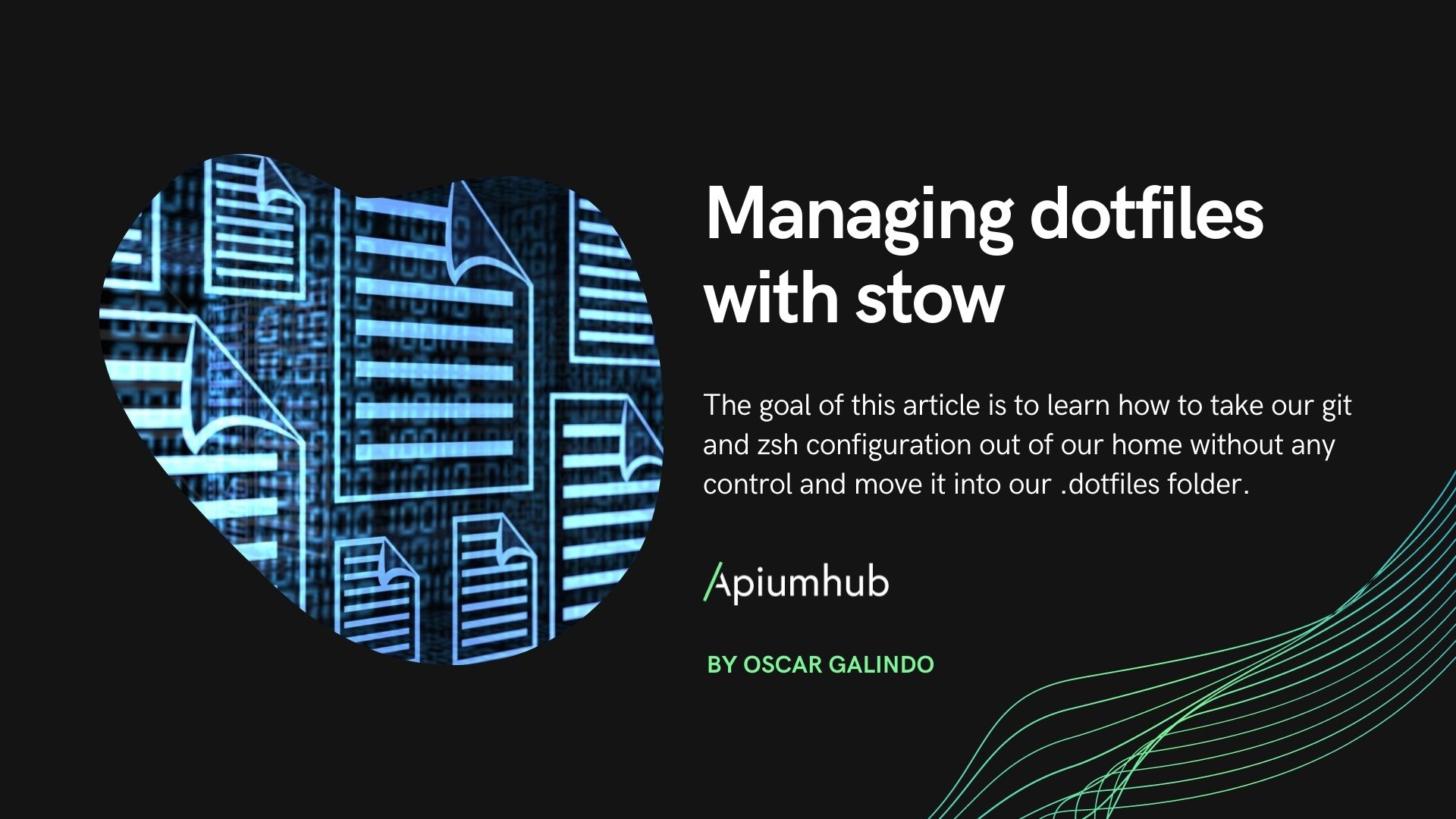 Managing dotfiles with stow