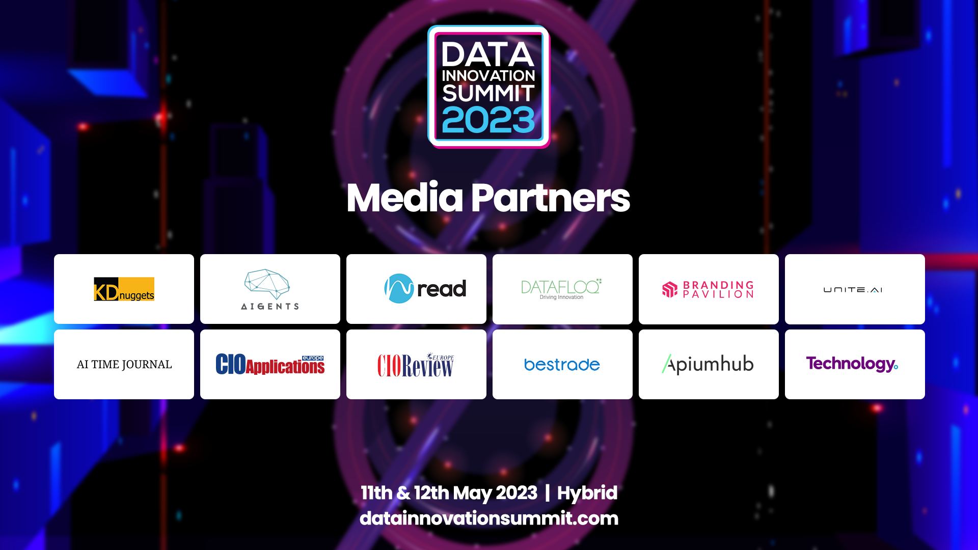 Evento Data Innovation Summit - medios 