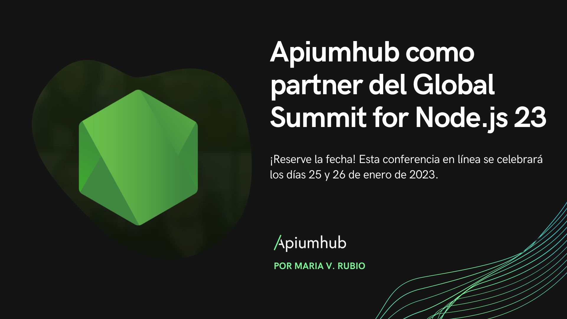 Apiumhub como partner del Global Summit for Node js