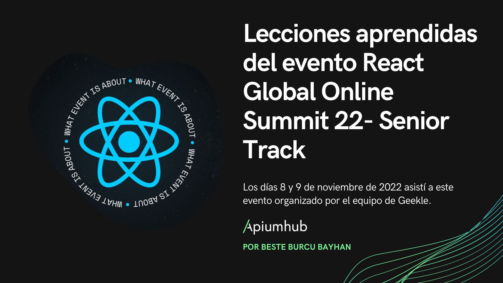 Evento React Global Online Summit