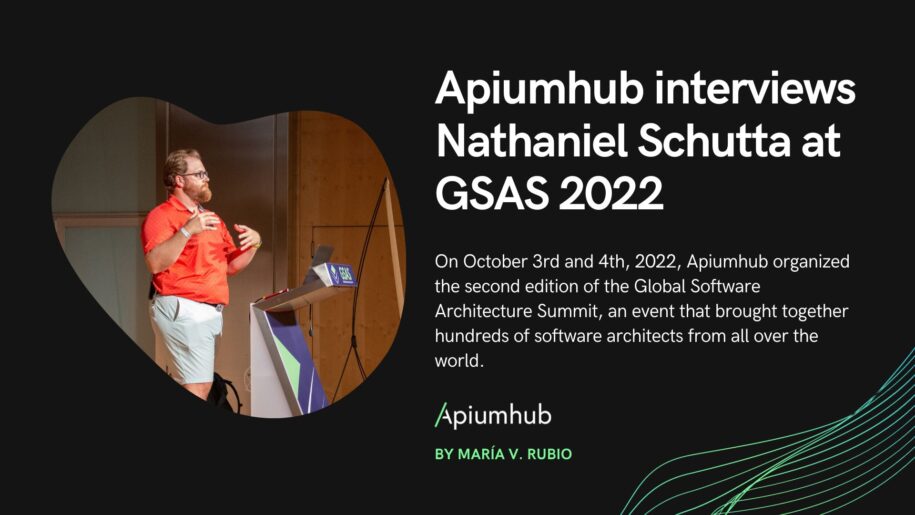 Apiumhub interviews Nathaniel Schutta at GSAS 2022