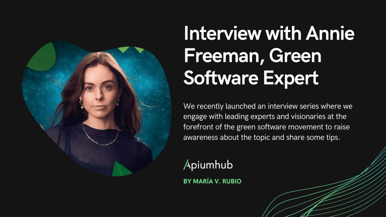 Interview with Annie Freeman, green software expert