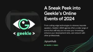 Geekle's online events