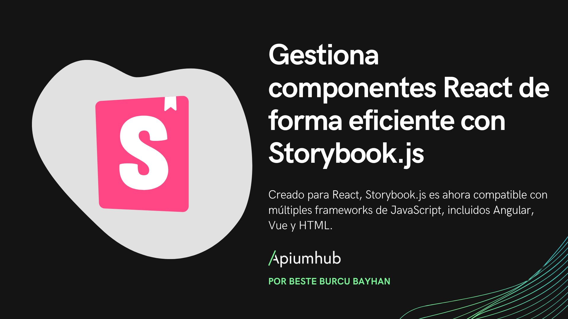 Gestiona componentes React de forma eficiente con Storybook.js