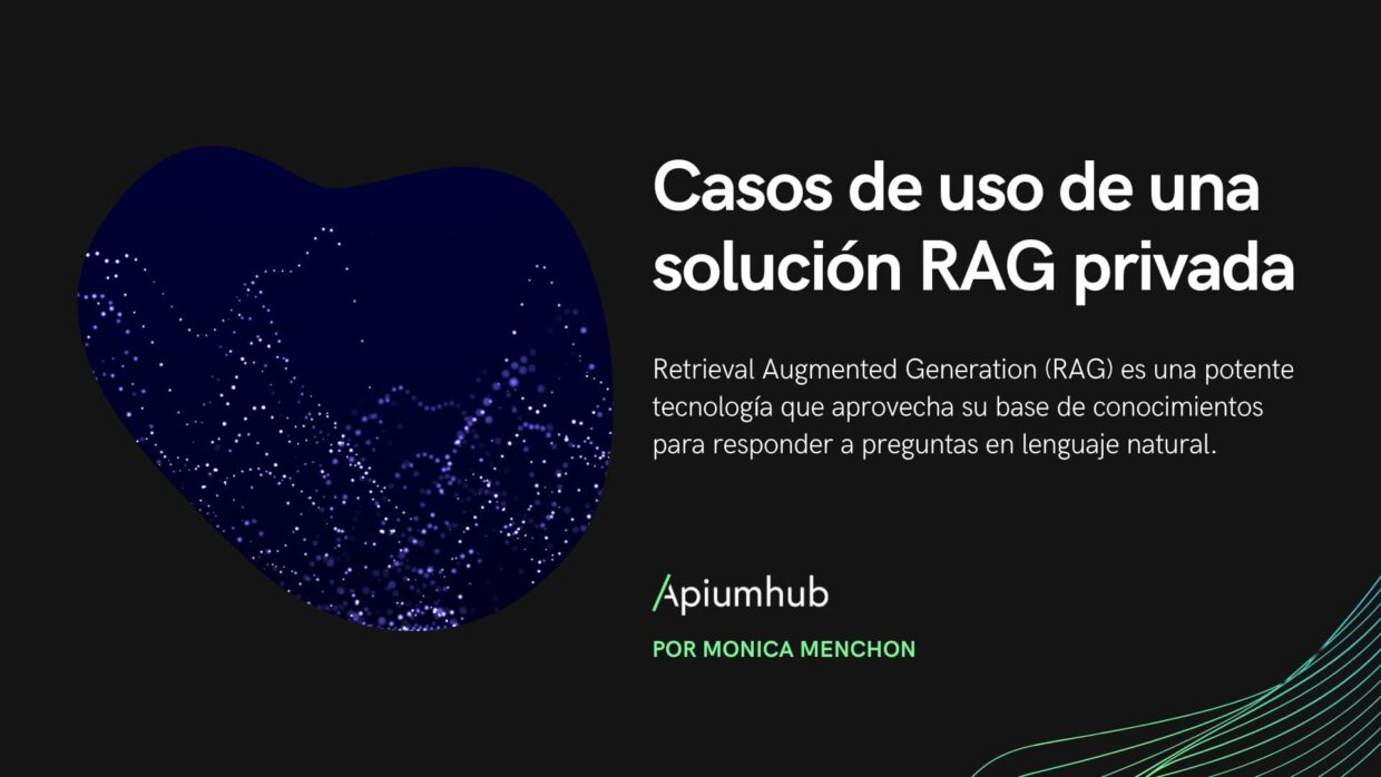 Casos de uso de una solución RAG privada