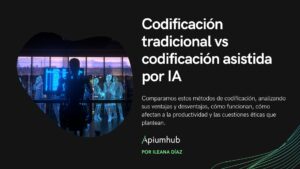 Codificación tradicional vs codificación asistida por IA